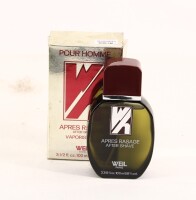 Lote 222 - WEIL PARIS, AFTER SHAVE - Frasco vaporizador de After Shave de 100ml. Nota: em caixa original