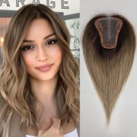 Lote 68 - Toupees HAIR TOPPER, 100% cabelo humano, alta qualidade. Modelo da foto, podendo variar ligeiramente na tonalidade. O artigo provém de uma encomenda não entregue ao cliente, encontra-se em estado novo, nunca usado, sendo vendido no estado em que