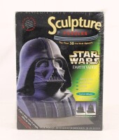 Lote 4 - STAR WARS / DARTH VADER - Sculpture 3D Puzzles, figura "Darth Vader". Dim: 37x27x9 cm (caixa). Nota: embalagem original selada