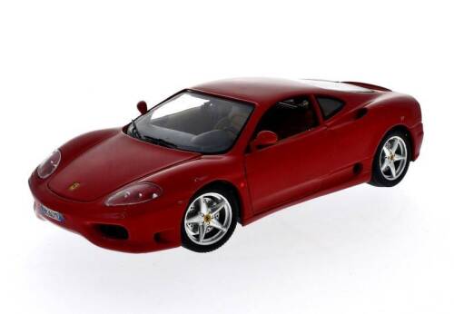 Lote 22 - Miniatura automóvel Ferrari 360 Modena, escala 1:18 do fabricante Burago.