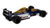 Lote 86 - Miniatura automóvel Williams Renault FW 14, do fabricante Onyx. Dim: 17 cm. - 3