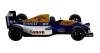 Lote 86 - Miniatura automóvel Williams Renault FW 14, do fabricante Onyx. Dim: 17 cm. - 4