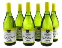 Lote Seis garrafas de Vinho Frisante Branco, Belisco - Vice Rei, (11% vol. - 750 ml).