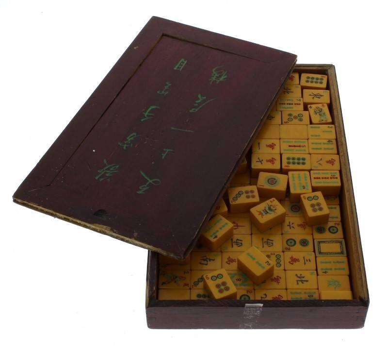 Jogo de Mahjong, Leiloes