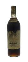 Lote 1488 - Garrafa de Aguardente, Bela, Abel Pereira da Fonseca, (980ml-40º). Nota: Rótulo deteriorado. (Para Colecionadores).