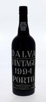 Lote 1498 - Garrafa de Vinho do Porto, Dalva, Colheita 1994, Vintage Porto, C. da Silva, (750ml-20%vol). Nota: À venda em site da especialidade €36,00 - http://garrafeiraideal.com/index.php?id=produtos&id_produto=560