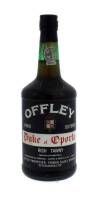 Lote 1624 - Garrafa de Vinho do Porto, Offley, Duke of Oporto, Rich Tawny, Offley Forrester.